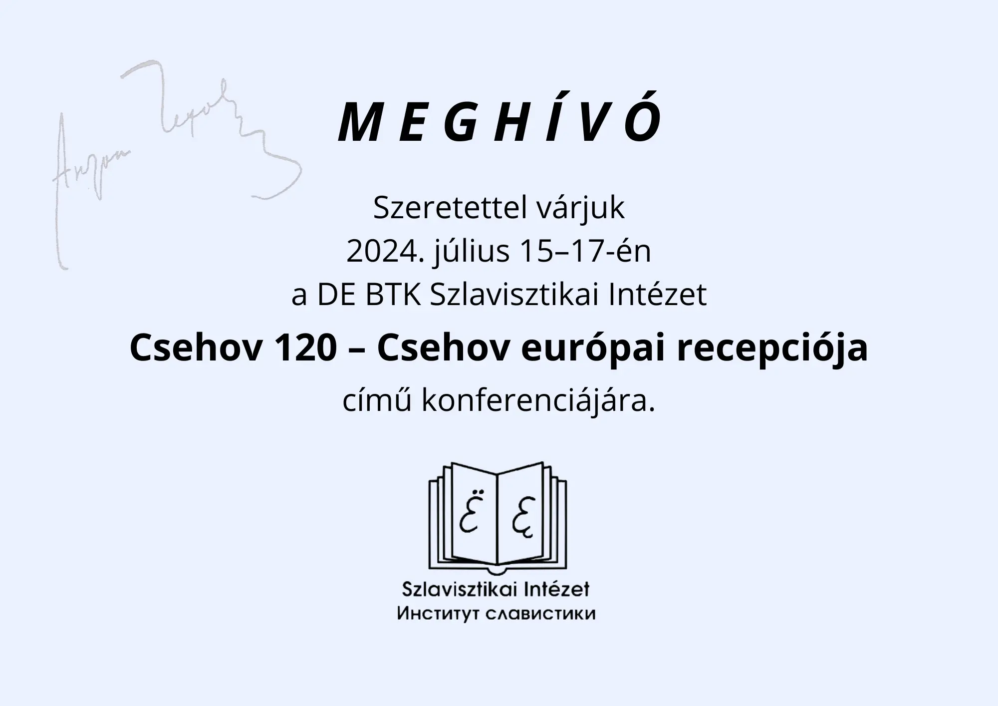 Csehov 120 - Csehov eur&oacute;pai recepci&oacute;ja